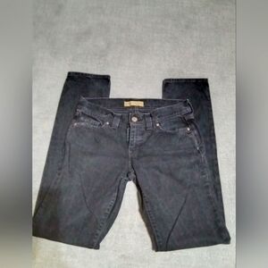 Old Navy Skinny Straight Leg, Black Denim,  6,
